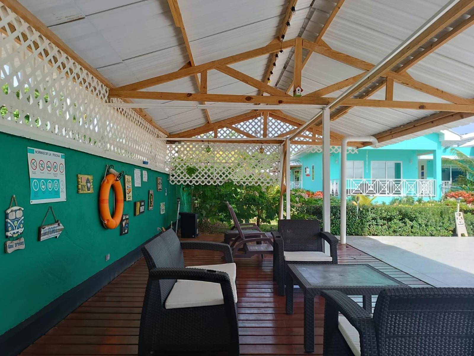 Blue Lizard House Villa San Andrés Buitenkant foto